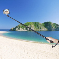 New mobile phone selfie stick mobile phone holder travel portable photo stick aluminum alloy selfie artifact