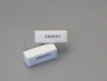 5W 6 8 Ω horizontal cement resistance (pin) cement type resistor ceramic resistor