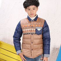 EAAE childrens clothing boy light short down jacket middle child warm 2015 coat childrens winter clothing down liner
