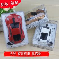 Creative car wireless mouse girl laptop Porsche sports car Mini Mouse cute personality