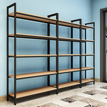 Boutique display cabinet shelf Storage household shelf Light product storage shelf Makeup sample display rack Iron shelf