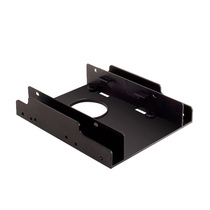 Computer accessories 2 5-inch hard disk bracket 2 5-inch to 3 5-inch dual hard disk rack Hard disk conversion rack bracket