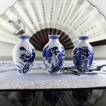 Chinese style vase magnetic stickers Blue and white porcelain ceramic refrigerator stickers Home decoration business foreign affairs abroad small gifts