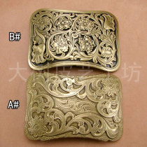 40mm brass buckle belt buckle head (T146)