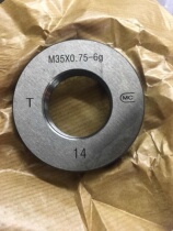Harbin threaded ring plug gauge stop gauge internal and external thread gauge M35x0 75-6g 6h
