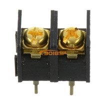 High-quality gold-plated two 2-bit 2PIN wiring terminal circuit board PCB dedicated pitch 10 16MM