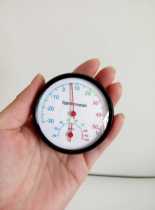 Office mini thermometer desktop thermometer household wall mounted desktop with a diameter of 65mm