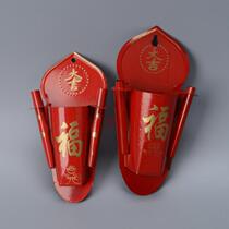 On the same day the god position of the iron wall flat round incense burner the candle incense burner the iron wall hanging incense burner