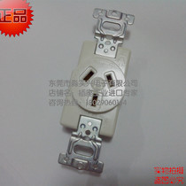 Panasonic national standard socket WF1315WK Japan made Chinese three flat 10A250V jack universal
