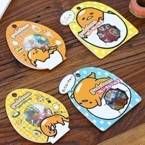 Japanese lazy egg Dragon Dragon cat cat transparent PVC flat sticker bag diary sticker 60 pieces