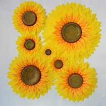 Kindergarten dance props Sunflower Plaza Dance Handout Games Opening ceremony Opening of the show Handflowers