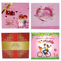  Wedding disc box Single disc recording disc box Childrens color box CD box DVD box CD box