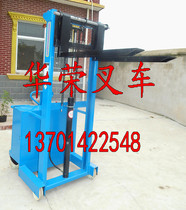 1T1 6m counterweight type electric pile high car without leg electric forklift semi-electric forklift