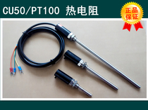 pt100 temperature sensor Probe type thermal resistance Waterproof antirust thermocouple thermal resistance WZPT-01