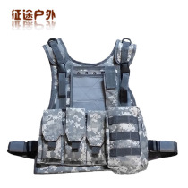 Molle Tactical Vest Waistcoat Vest Tactical Field Protective Gear Amphibious Module Vest Multicolor
