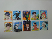 C1977 Japan letdown stamps 2007 Cartoon Heroes 6 The 6th Episode: The Future Juvenile Cos 10 All
