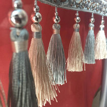 Curtain door curtain accessories matching lace beads (hanging spike)(Door curtain screen curtain needs to be photographed together)