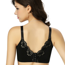 Summer new ultra-thin cup lingerie bra special cabinet Poly Adjustment Type Big Code Brand Cotton Sexy Black Woman
