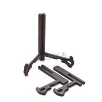 Solid wood bayonet type tea tray basin rack Puer tea Ganoderma lucidum safe buckle bracket Mahogany crafts ornaments Home accessories