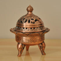 Buddhist supplies Tibetan metal incense burner incense burner smoke for incense burner
