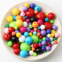 Acrylic Beads String Bead Nursery Handmade Material Strings Beads Toys DIY Real Color Pearl Ornament Accessories