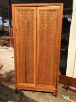 Myanmar teak furniture wardrobe