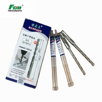 Fangdawang cross drill head four-edged alloy electric hammer drill square shank impact drill drill reinforced concrete drill bit