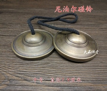Nepals medium buzzling Bell 7 9cm pure copper bell sound quality is very good Tibetan Buddhist tantric instruments ringing bell