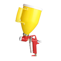 Real Stone paint spray gun plastic bullet paint King spray paint gun exterior wall paint spray gun relief paint putty funnel spray gun