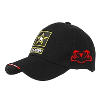 HY embroidered extended cornice baseball cap Tactical cap US ARMY memorial military fan cap Duck tongue breathable cap