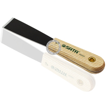 Shida wooden handle shovel knife scraper caulking putty knife 95201 dirt cleaning knife spatula batch knife