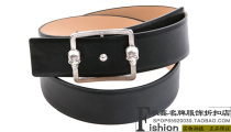 New Xinrui Amashiyi accessories double-headed skull black belt leather belt jewelry for women