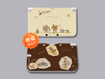 3dsLL Sticker Pain Machine Sticker Monster Hunter Elu Cat Cat Cat Village 3DSXL Pain Stick Body Cling Film