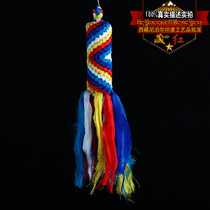  Tibetan red rotary Kalachakra knot(small) Couple handmade gift keychain pendant pendant