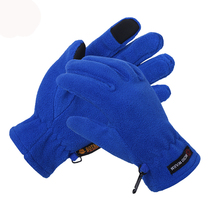 Bute outdoor fleece gloves Non-slip driving and riding gloves Warm mountaineering gloves Hiking touch screen gloves for men and women