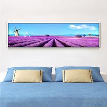 Bedroom 5d Diamond painting full diamond new living room landscape sticker cross stitch diamond embroidery 2020 purple lavender