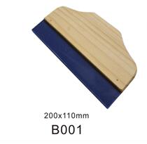 Dandy wallpaper scraper wooden handle scraper rubber scraper wallpaper construction tool tooth mouth scraper pottery tool