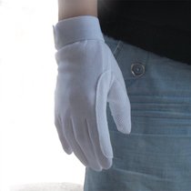 New Heat Sell Cotton Fabric Comfort Non-slip Granules Equestrian Obstacle Dance Steps Race White Riding Gloves