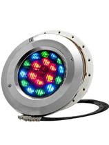 Yashi figure stainless steel swimming pool wall light glue film pool high power LED underwater light embedded swimming pool light