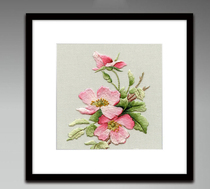 Square 8 inch solid wood photo frame photo wall frame white black walnut color original wood color embroidery painting