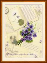 Riolis 0039 PT Love Letters Violet Non-finished