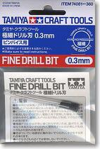 Tamiya 0 3mm drill bit 74081