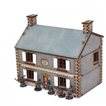 Little Wheat Wood Scene Wood Scene 15mm 1:100 fow ps to fight World War II Village Farmhouse