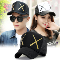 High Quite Spring Summer Street Men And Women Black Gold XX Van Cap Outdoor Out Truck Cap Sunscreen Breathable Sunscreen Hat