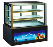 Jinling cake cabinet 1 2 meters on the arc Japanese marble cake cabinet cabinets cake display cabinet