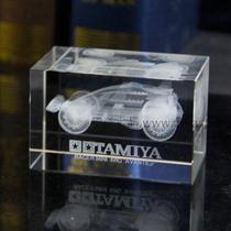 Custom crystal 3D engraving car sports car model laser engraving F1 racing car ornaments Party gift club