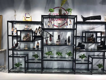 Customized display cabinet display rack shoe store shoe rack display rack shoe shop shelf shop window shop
