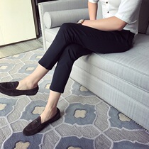 Summer ankle-length pants mens 2020 new casual pants Korean slim style trend small feet west pants British thin