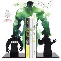 Creative Iron Man file storage desktop student small prize book stand book clip Book by bezel Office bookshelf ornaments