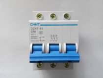 CHINT Air Switch Circuit breaker DZ47-60 3P D16A